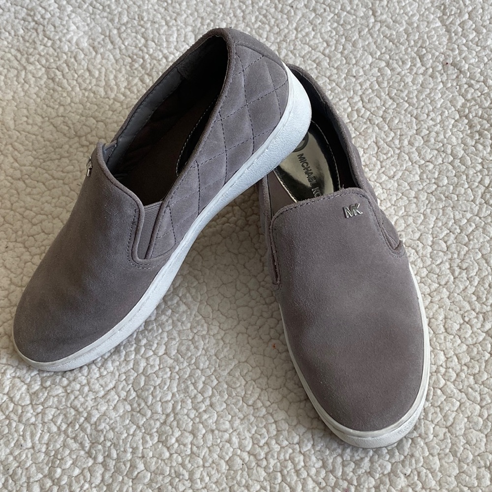MICHAEL Michael Kors “Keaton” Quilted Slip-on Sneakers